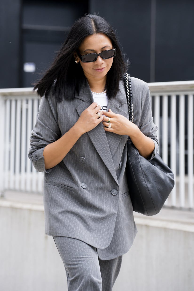 Joelle mel. pinstripe blazer 2.0