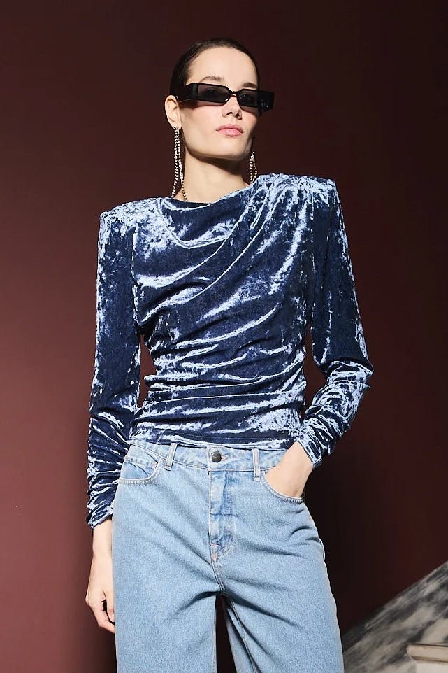 Shine Top Velour